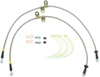 StopTech - StopTech 05-09 Land Rover LR 3 / 06-09 Range Rover Front Stainless Steel Brake Line Kit - Image 3