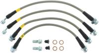 StopTech - StopTech 05-09 Land Rover LR 3 / 06-09 Range Rover Rear Stainless Steel Brake Line Kit - Image 3