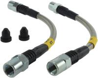 StopTech - StopTech 02-05 VW Passat V6 FWD Front Stainless Steel Brake Line Kit - Image 3