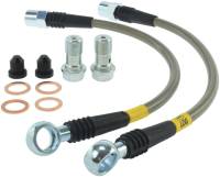 StopTech - StopTech 02-08 Audi A4 Quattro Rear Stainless Steel Brake Line Kit - Image 3