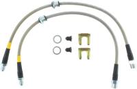 StopTech - StopTech 08-13 BMW 335i xDrive Stainless Steel Front Brake Lines - Image 4