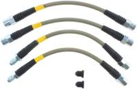 StopTech - StopTech 87-91 BMW M3 / 89-4/91 325/328 Series (E30/E36) Rear Stainless Steel Brake Line Kit - Image 3