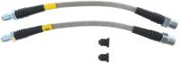 StopTech - StopTech 94-95 BMW 540i Stainless Steel Rear Brake Line Kit - Image 4