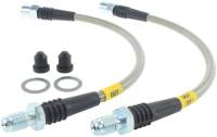 StopTech - StopTech 03-09 Mercedes E55/E63 / 03-10 E320/E350 Coupe / 03-09 E500/E550 Rear SS Brake Line Kit - Image 3