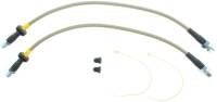 StopTech - StopTech 92-95 Porsche 968 Exc Sport Brake Package Front Stainless Steel Brake Line Kit - Image 4