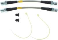 StopTech - StopTech 92-95 Porsche 968 Exc Sport Brake Package Rear Stainless Steel Brake Line Kit - Image 4