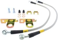 StopTech - StopTech 00-02 Jaguar S Type Stainless Steel Rear Brake Lines - Image 3