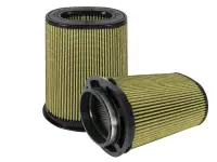 aFe - aFe Momentum PG7 Univ Air Filter (6 x 4)in F (8.25 x 6.25)in B (7.25 x 5)in T (Inv) 10in H (Pair) - Image 2