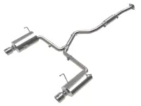 aFe - aFe Subaru Forester XT 14-18 H4-2.5L Takeda 2-1/2in to 2-1/4in  304 SS Cat-Back- Polished Tip - Image 2