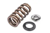 APR - APR Valve Spring Kit 4140 Heat-Treated Chrome Molly Steel Spring Seats w/Black Oxide Coating 6AL4V American Titanium Retainers Works w/OEM Valves 1 Set - MS100258 - Image 2