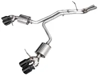 AWE Tuning 2022+ Porsche Macan 2.9TT Touring Edition Catback Exhaust w/ Diamond Black Tips - 3015-43952