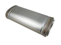 aFe - aFe MACH Force-Xp 409 SS Muffler 3in Dual Inlet/Dual Outlet 5in H x 8in W x 18in L - Oval Body - Image 1