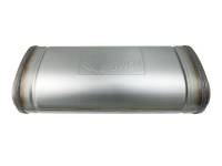 aFe - aFe MACH Force-Xp 409 SS Muffler 3in Dual Inlet/Dual Outlet 5in H x 8in W x 18in L - Oval Body - Image 3