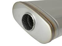 aFe - aFe MACH Force XP 304 Stainless Steel Muffler 2.5in Center/Offset 18in L x 9in W x 4in H - Image 4