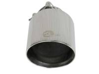 aFe - aFe MACH Force-Xp 2-1/2in 304 SS Clamp-On Exhaust Tip 2.5in In / 4.5in Out / 7in.L - Polished - Image 4