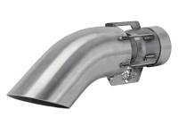 aFe - aFe MACH Force-Xp 304 Stainless Steel Clamp-on Exhaust Tip Brushed - Image 1