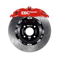 EBC - EBC Racing 92-00 BMW M3 (E36) Red Apollo-4 Calipers 330mm Rotors Front Big Brake Kit - Image 2