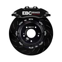 EBC Racing 2019+ BMW M235i (F44) Black 6 Piston Apollo Calipers 355mm Rotors Front Big Brake Kit - BBK039BLK-1