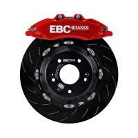 EBC Racing 2019+ BMW M235i (F44) Red 6 Piston Apollo Calipers 355mm Rotors Front Big Brake Kit - BBK039RED-1