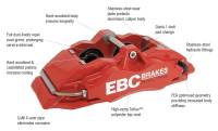 EBC - EBC Racing 2014+ Audi S1 (8X) Front Left Apollo-4 Black Caliper - Image 7