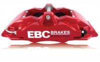 EBC - EBC Racing 2014+ Audi S1 (8X) Front Left Apollo-4 Red Caliper - Image 6