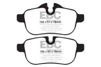 EBC 09+ BMW Z4 3.0 (E89) Greenstuff Rear Brake Pads