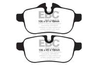 EBC - EBC 09+ BMW Z4 3.0 (E89) Greenstuff Rear Brake Pads - Image 3