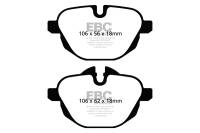 EBC 11+ BMW X3 2.0 Turbo (F25) Greenstuff Rear Brake Pads