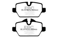 EBC 10+ Mini Countryman 1.6 Cooper Greenstuff Rear Brake Pads