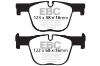 EBC 12+ BMW ActiveHybrid 3 3.0 Turbo Greenstuff Rear Brake Pads - DP22131