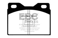 EBC - EBC 76-85 Porsche 924 2.0 Greenstuff Front Brake Pads - Image 3