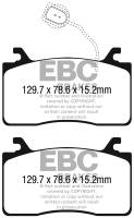 EBC - EBC 2016+ Alfa Romeo Guilia 2.0T Greenstuff Front Brake Pads - Image 3