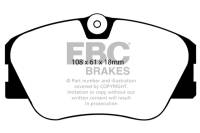 EBC - EBC 86-93 Mercedes-Benz 190/190E 2.3 16v Greenstuff Front Brake Pads - Image 3