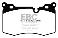 EBC - EBC 09-14 Mini Hardtop 1.6 Turbo J.C Works Redstuff Front Brake Pads - Image 1