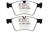 EBC - EBC 08-10 Mercedes-Benz GL320 3.0 TD (373mm Front Rotors) Redstuff Front Brake Pads - Image 3