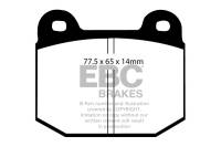 EBC - EBC 08+ Lotus 2-Eleven 1.8 Supercharged Redstuff Front Brake Pads - Image 1