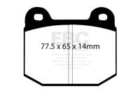 EBC - EBC 08+ Lotus 2-Eleven 1.8 Supercharged Redstuff Front Brake Pads - Image 3