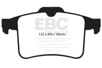 EBC - EBC 10-15 Jaguar XF 5.0 Supercharged (470) Redstuff Rear Brake Pads - Image 3