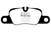 EBC - EBC 12-15 Porsche 911 (991) (Cast Iron Rotor only) 3.8 Carrera S Redstuff Rear Brake Pads - Image 2