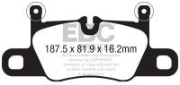 EBC - EBC 2016+ Porsche 911 (991/2 w/Cast Iron Rotors) 3.0TT Carrera Redstuff Rear Brake Pads - Image 3