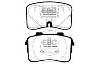 EBC 90-92 Audi V8 3.6 (UFO Rotors) Redstuff Front Brake Pads