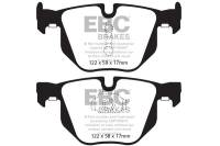 EBC - EBC 10-14 BMW X5 3.0 Turbo (35) Redstuff Rear Brake Pads - Image 2