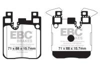 EBC - EBC 14+ BMW M3 3.0 Twin Turbo (F80) Redstuff Rear Brake Pads - Image 2