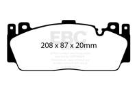 EBC - EBC 12+ BMW M5 4.4 Twin Turbo (F10) Redstuff Front Brake Pads - Image 4