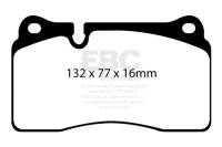 EBC - EBC 11-14 Audi TT RS 2.5 Turbo Yellowstuff Front Brake Pads - Image 3