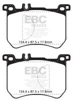 EBC - EBC 15+ Mercedes-Benz SL400 3.0 Twin Turbo Yellowstuff Front Brake Pads - Image 3