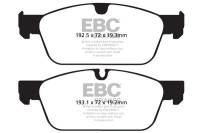 EBC - EBC 13-16 Mercedes-Benz GL350 3.0 TD AMG Package Yellowstuff Front Brake Pads - Image 2