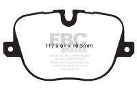 EBC - EBC 10-12 Land Rover Range Rover 5.0 Supercharged Greenstuff Rear Brake Pads - Image 3