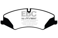 EBC - EBC 14+ Land Rover LR4 3.0 Supercharged Greenstuff Front Brake Pads - Image 3