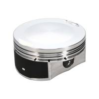 JE Pistons Piston Set, 2618, Inv Dome/Dish, 4.095 Bore, 1.280 CD, 0.927 Pin, Set of 8. - 367214